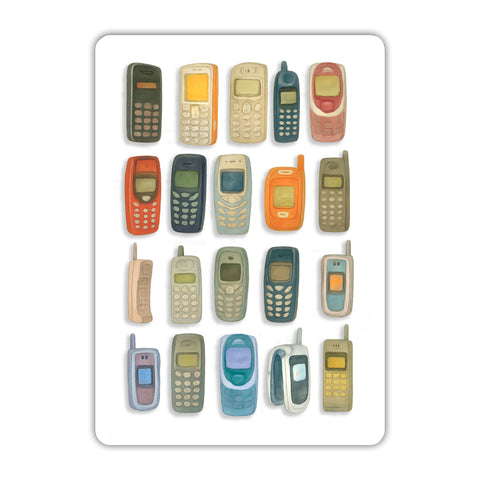Phones Acrylic Poster