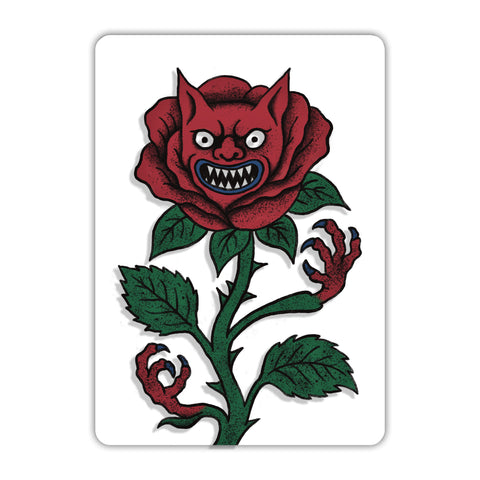 Sinister Rose Acrylic Poster