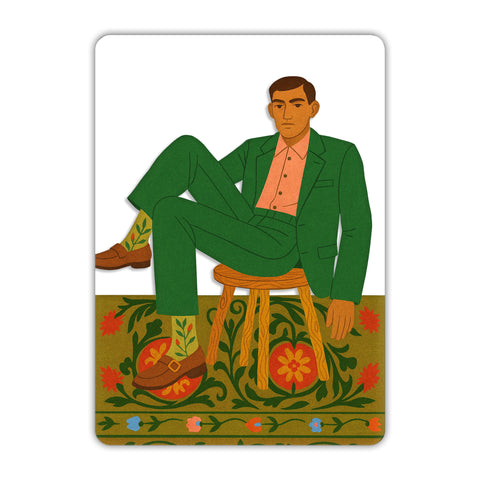 Stylish Man Acrylic Poster