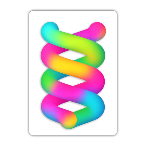 Twirl Acrylic Poster