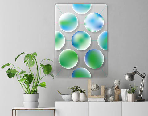 Bubbles Acrylic Poster