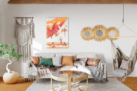 Climbing Acrylic Poster