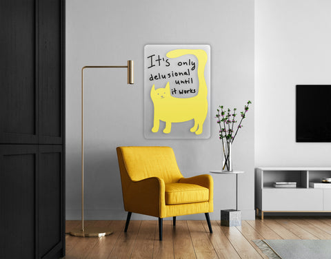 Delusion Acrylic Poster