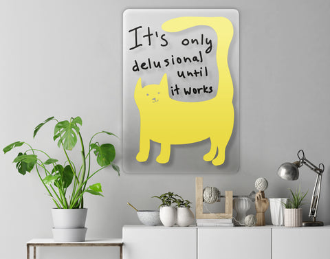 Delusion Acrylic Poster