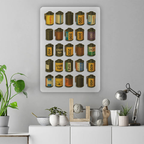 Film Rolls Acrylic Poster