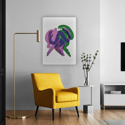 Friends Dancing Acrylic Poster