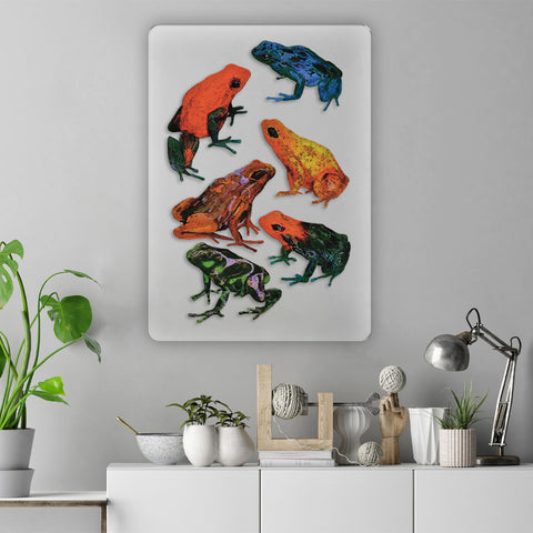 Frogs Acrylic Poster
