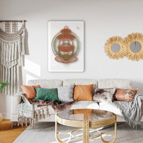 Globe Acrylic Poster
