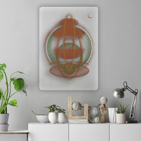 Globe Acrylic Poster