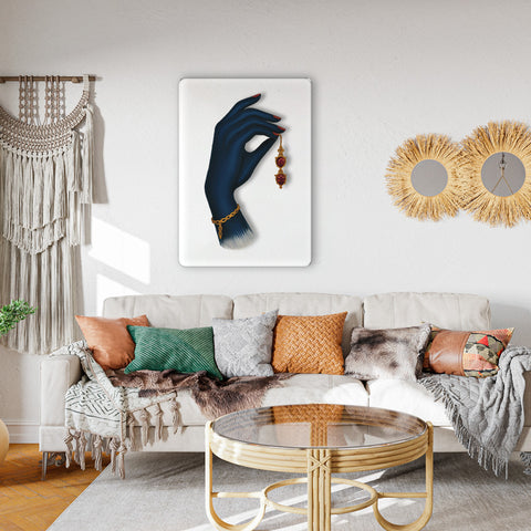 Hand Acrylic Poster