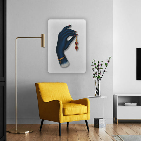 Hand Acrylic Poster