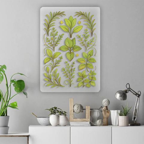 Herbs Acrylic Poster