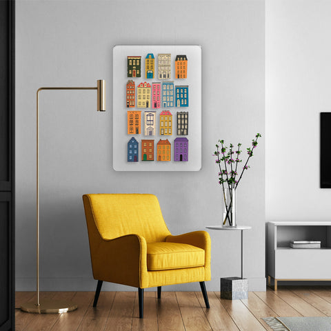 Houses Acrylic Poster