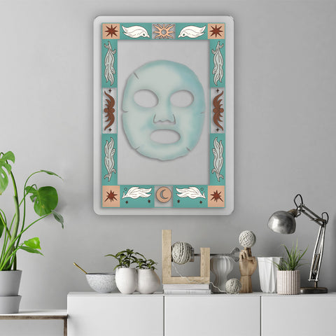 Mask Acrylic Poster