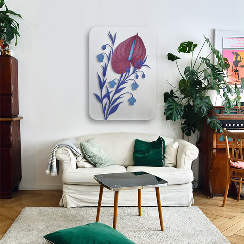 Anthurium Acrylic Poster