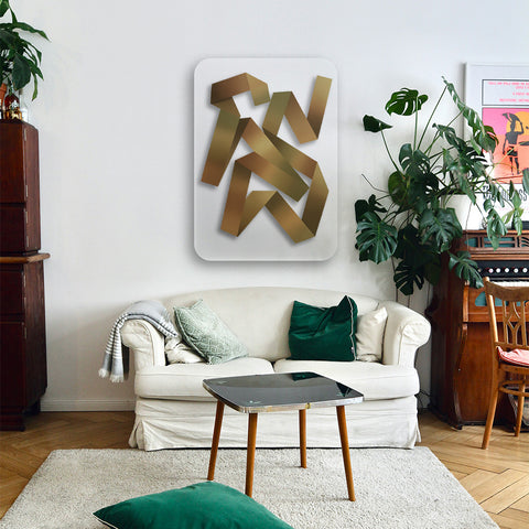 Cardboard Acrylic Poster
