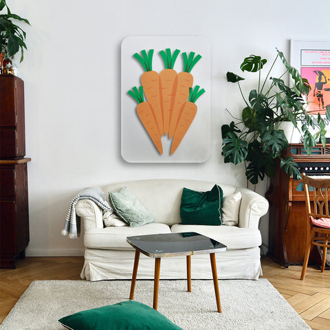 Carrots Acrylic Poster