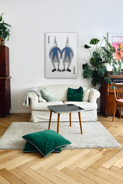 Clowns Acrylic Poster