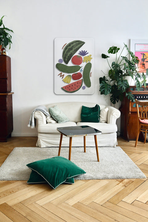 Cucumbers Acrylic Poster