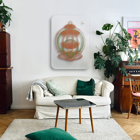 Globe Acrylic Poster