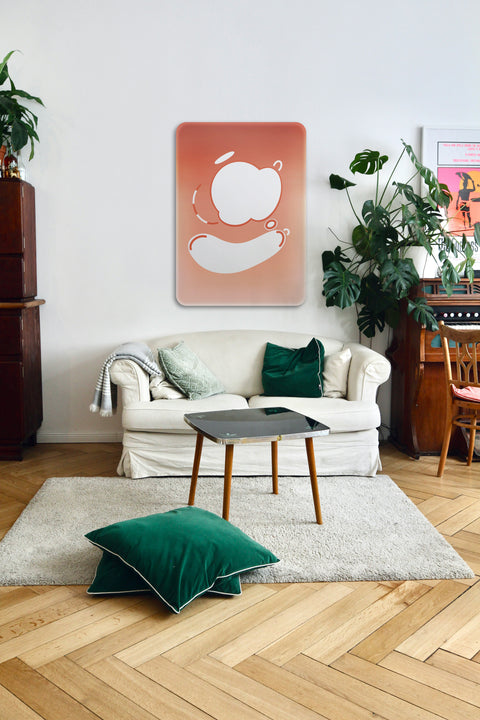 Abstract Gradient Acrylic Poster