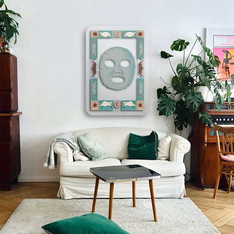 Mask Acrylic Poster