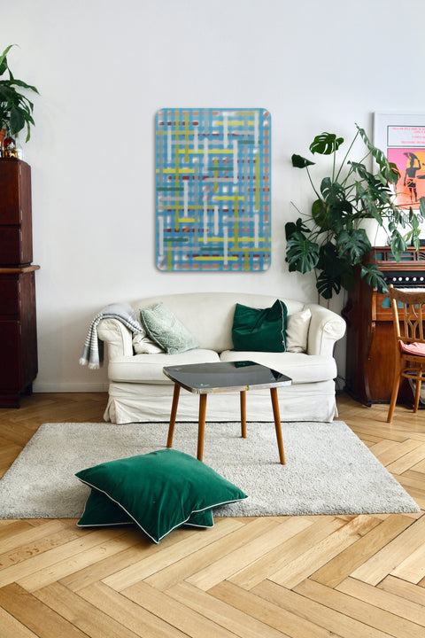 Weave Pattern Acrylic Poster