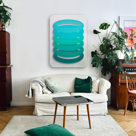 Rings Acrylic Poster