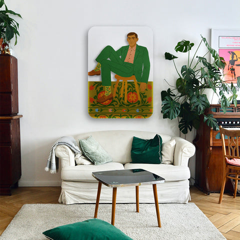 Stylish Man Acrylic Poster
