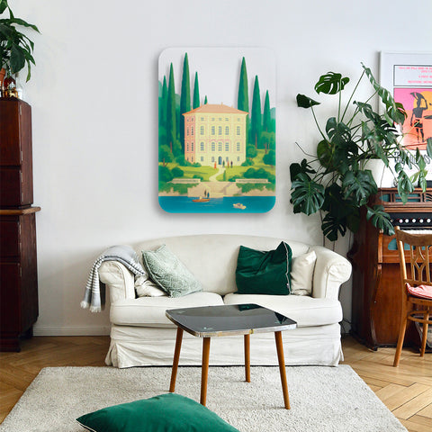 Villa Acrylic Poster