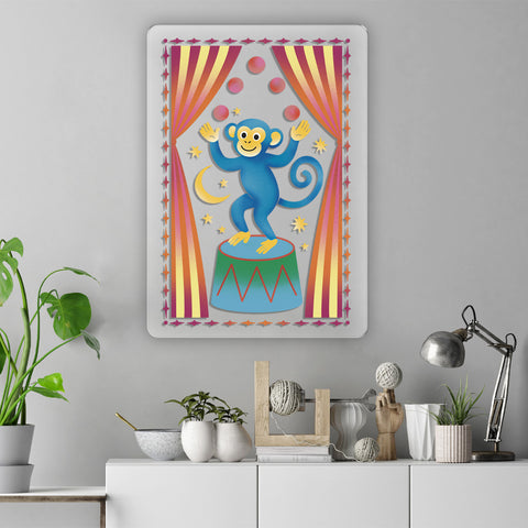 Monkey Business Acrylic Poster