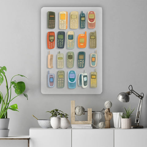 Phones Acrylic Poster