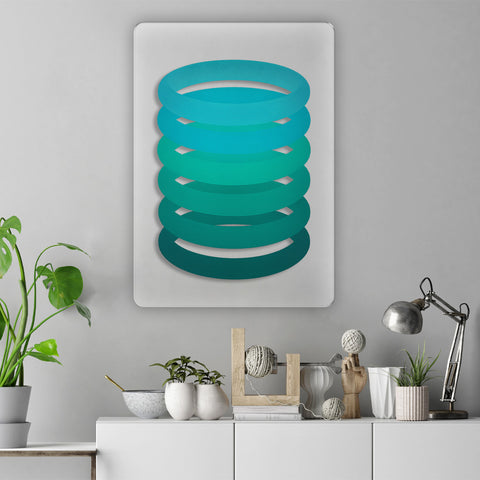 Rings Acrylic Poster