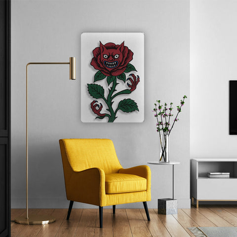 Sinister Rose Acrylic Poster