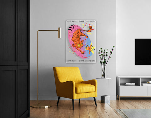 Paw Acrylic Poster
