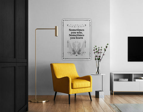 Sometimes You Win Acrylic Poster