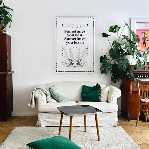 Sometimes You Win Acrylic Poster