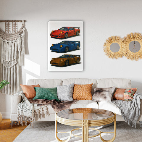 Sportscars Acrylic Poster