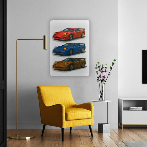 Sportscars Acrylic Poster