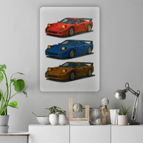 Sportscars Acrylic Poster