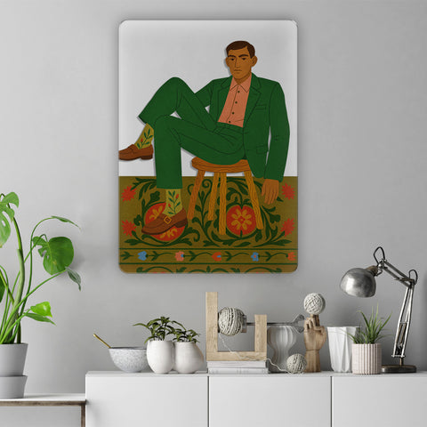 Stylish Man Acrylic Poster