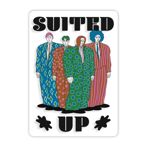 Suited Up Acrylic Poster