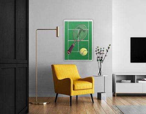 Tennis Acrylic Poster