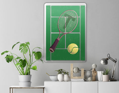 Tennis Acrylic Poster