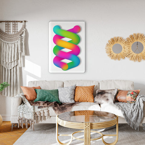 Twirl Acrylic Poster