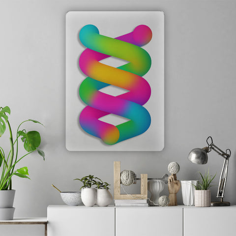 Twirl Acrylic Poster