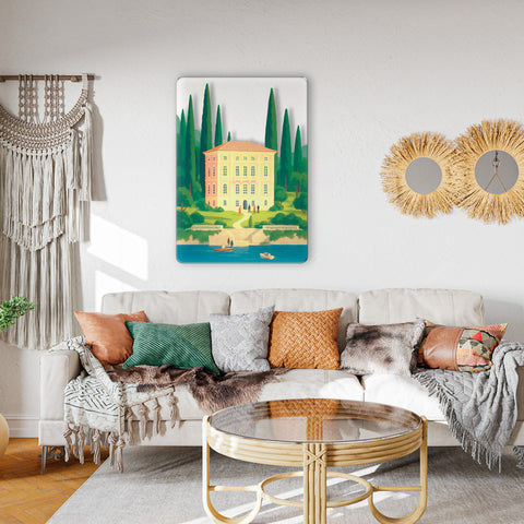 Villa Acrylic Poster