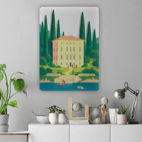 Villa Acrylic Poster