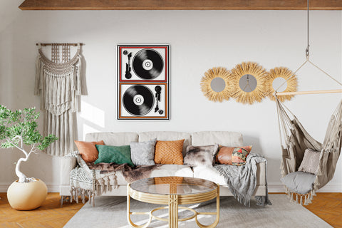 Vinyl Acrylic Poster
