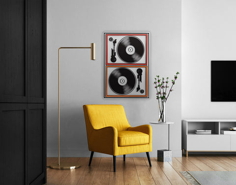 Vinyl Acrylic Poster